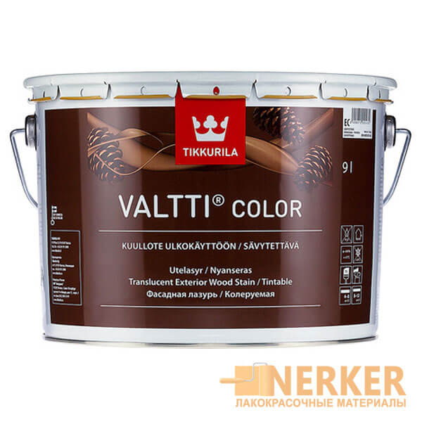 Валтти Колор фасадная лазурь (Tikkurila Valtti Color)