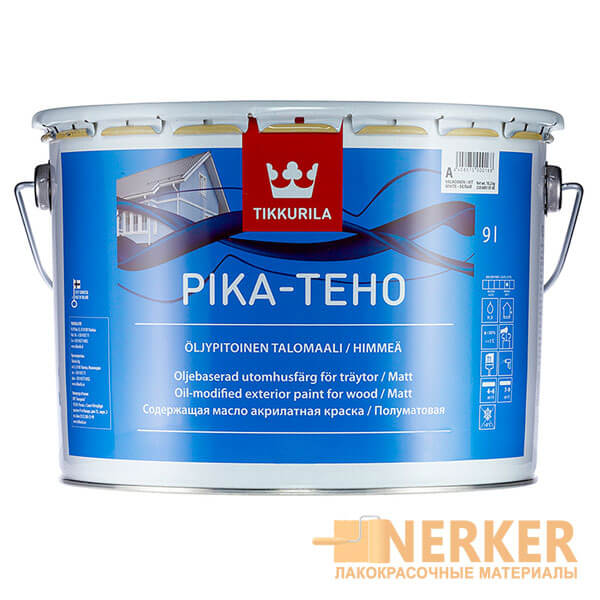 Пика-Техо краска для деревянного дома (Pika-Teho)