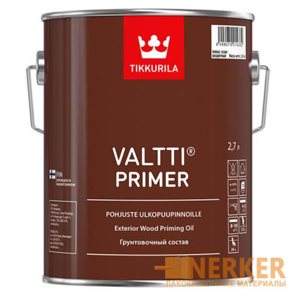 Валтти Праймер грунтовочный антисептик (Valtti Primer - Pohjuste)