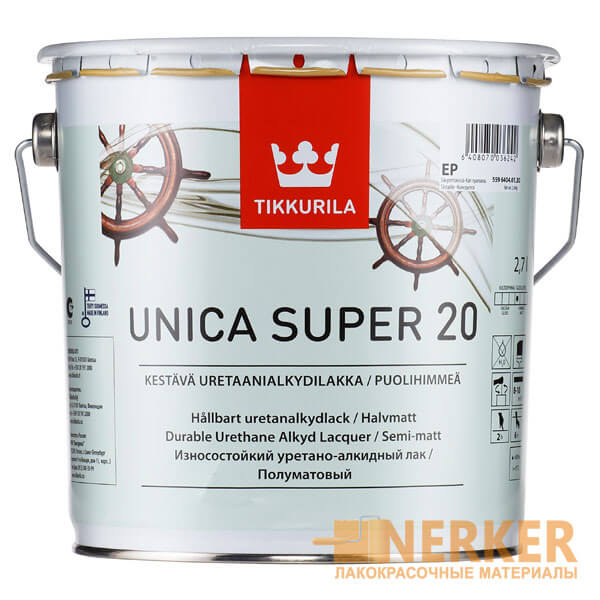 Уника Супер универсальный лак полуматовый (Unica Super 20)