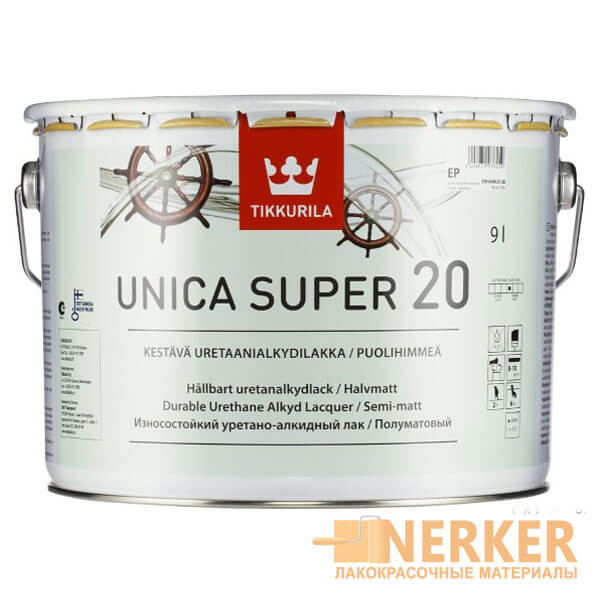 Уника Супер универсальный лак полуматовый (Unica Super 20)