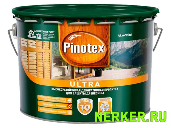 Пропитка для дерева Pinotex Ultra (Пинотекс Ультра)