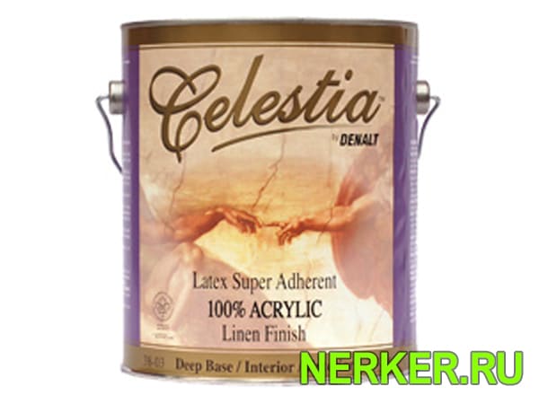 Акриловая гиппоаллергенная матовая краска Denalt Celestia (Деналт)