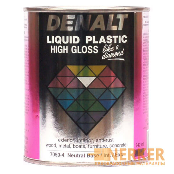 Полиуретановая алкидная эмаль Жидкий пластик Denalt Luquid Plastic