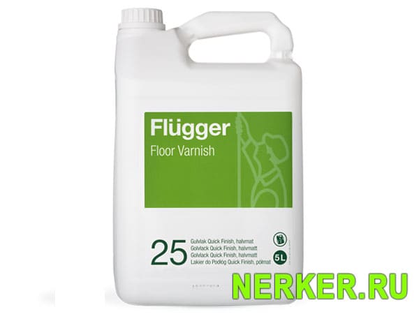 Flugger Floor Varnish Gulvlak Полиуретановый лак для пола