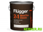 Flugger 2-in-1 Wood Tex Classic пропитка по дереву (4,9л)